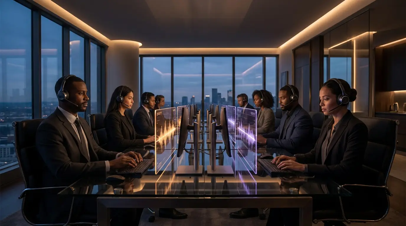 A modern customer experience team